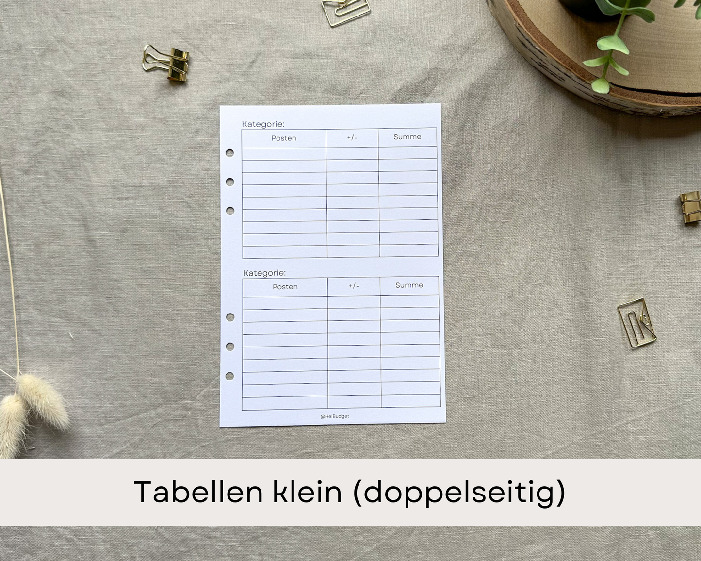 Zusatzeinlagen zum Budgetplaner