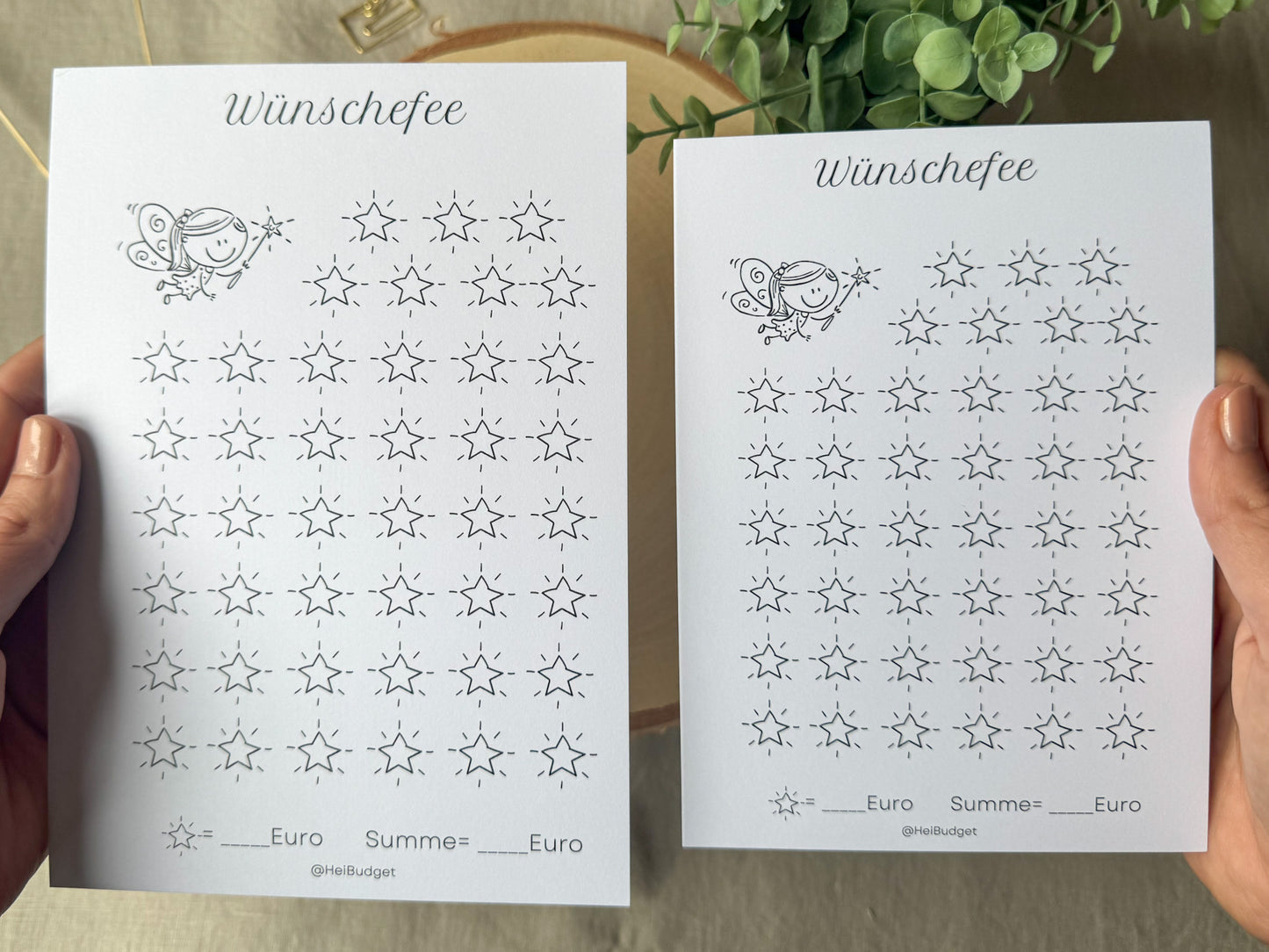 Wünschefee A5 minimalistisch
