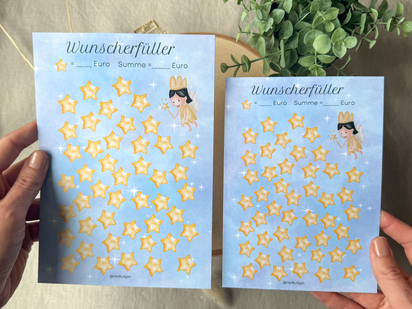 Wunscherfüller Herzenswunsch A5 bunt