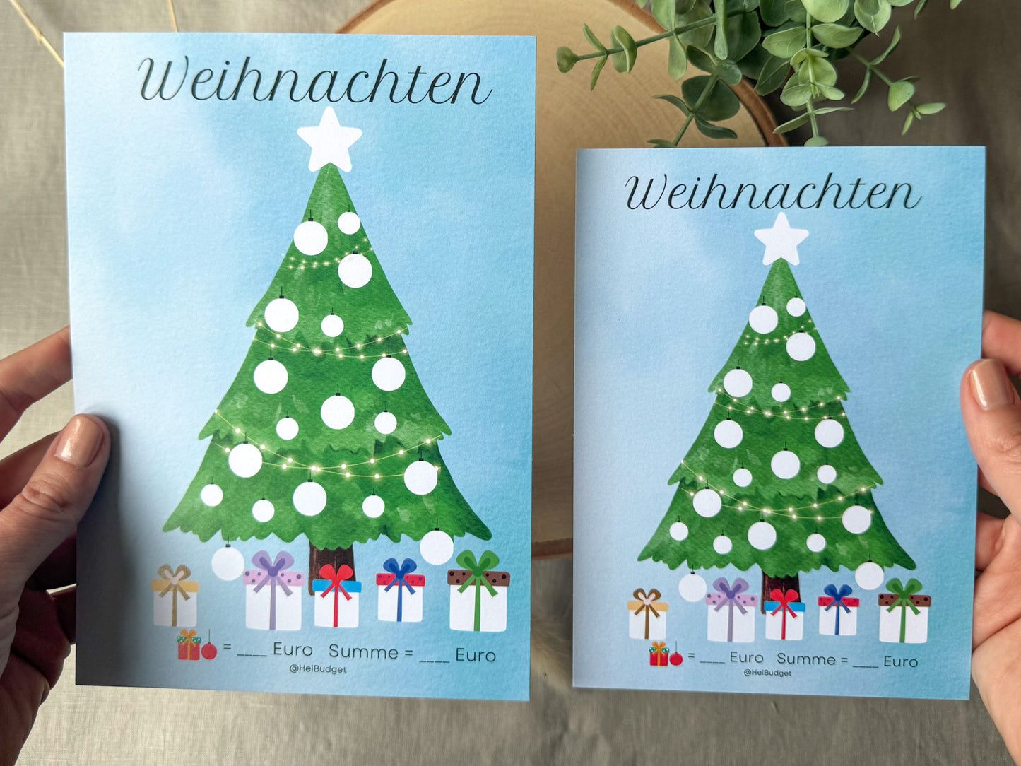 Weihnachten A5 bunt