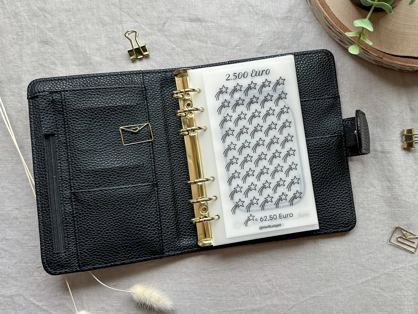 2.500 Euro Challenge als Budgetumschlag