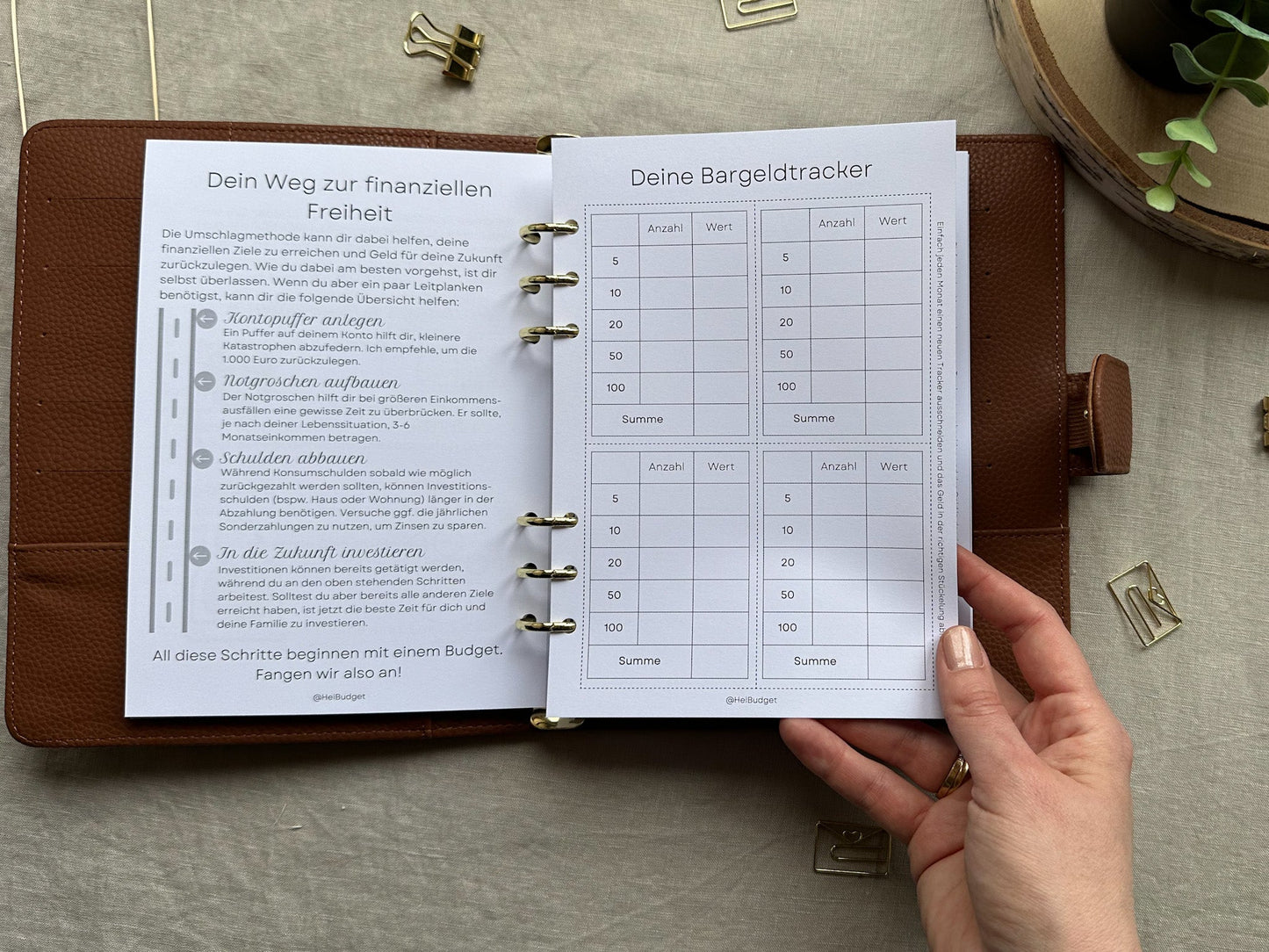 Oopsie Budgetplaner - Haushaltsbuch - Budgetieren - Mein Budget - Familienbudget