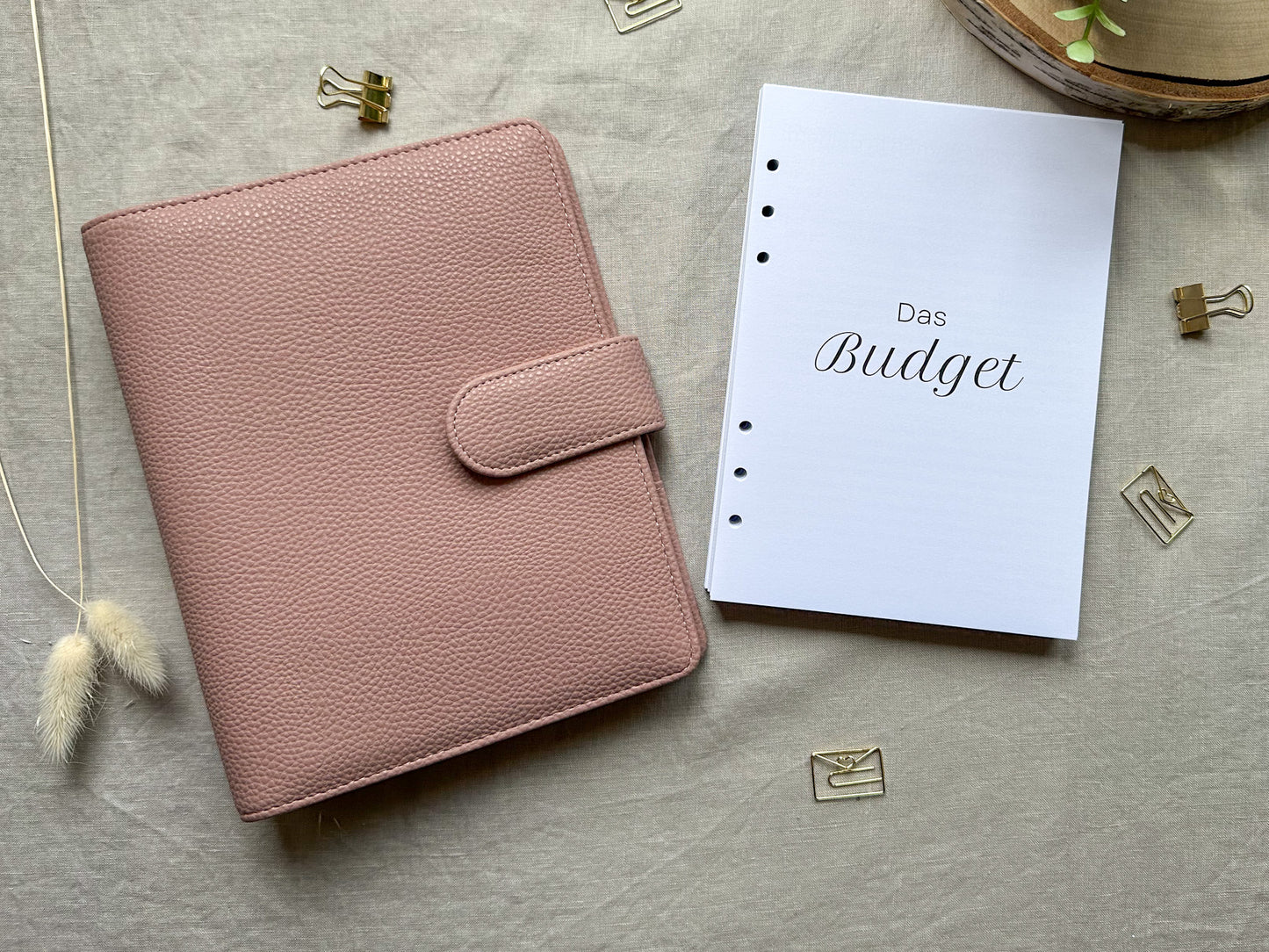 Bundle Budget Binder A5 und Budgetplaner