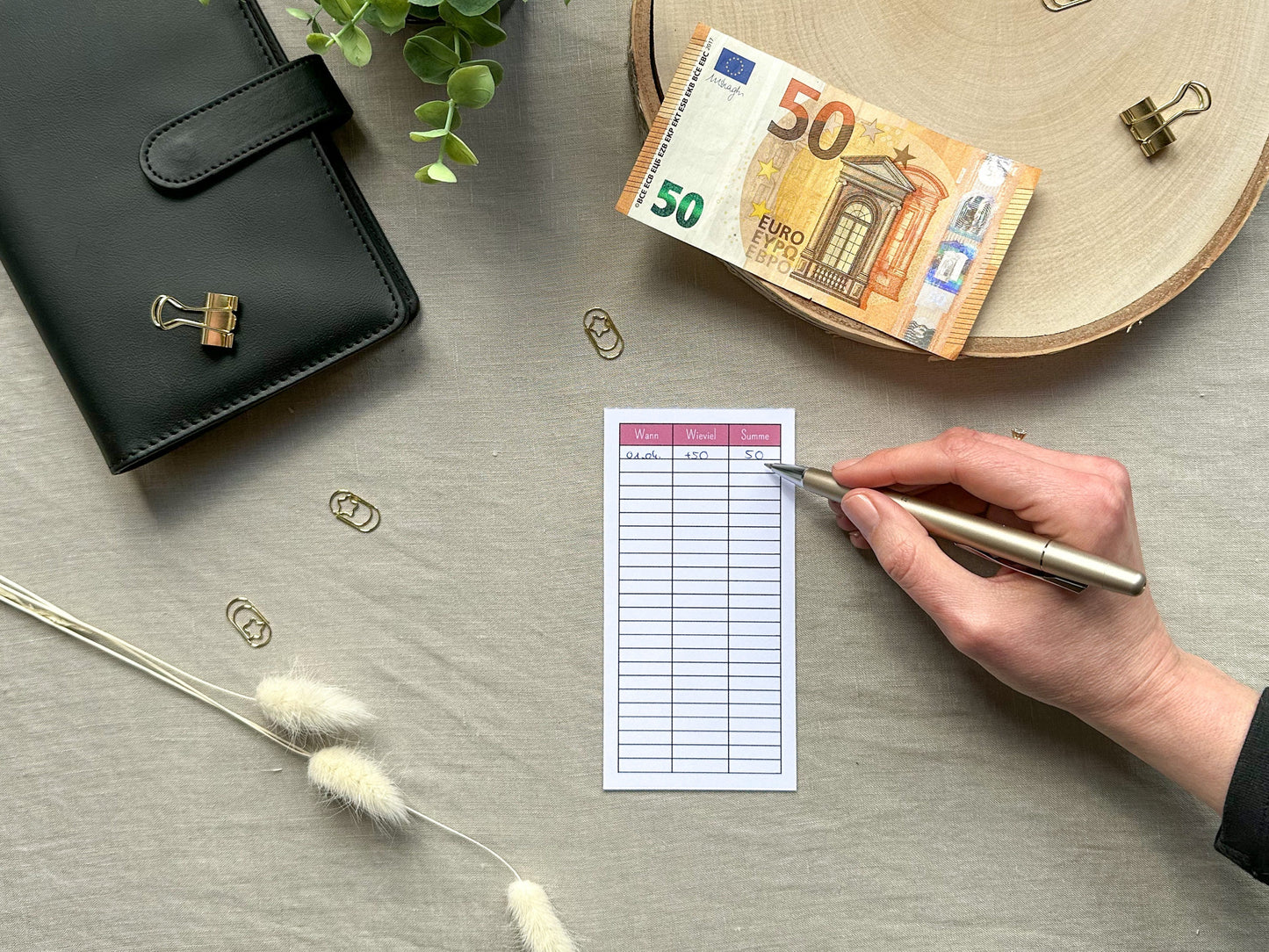 Weihnachten A6 minimalistisch