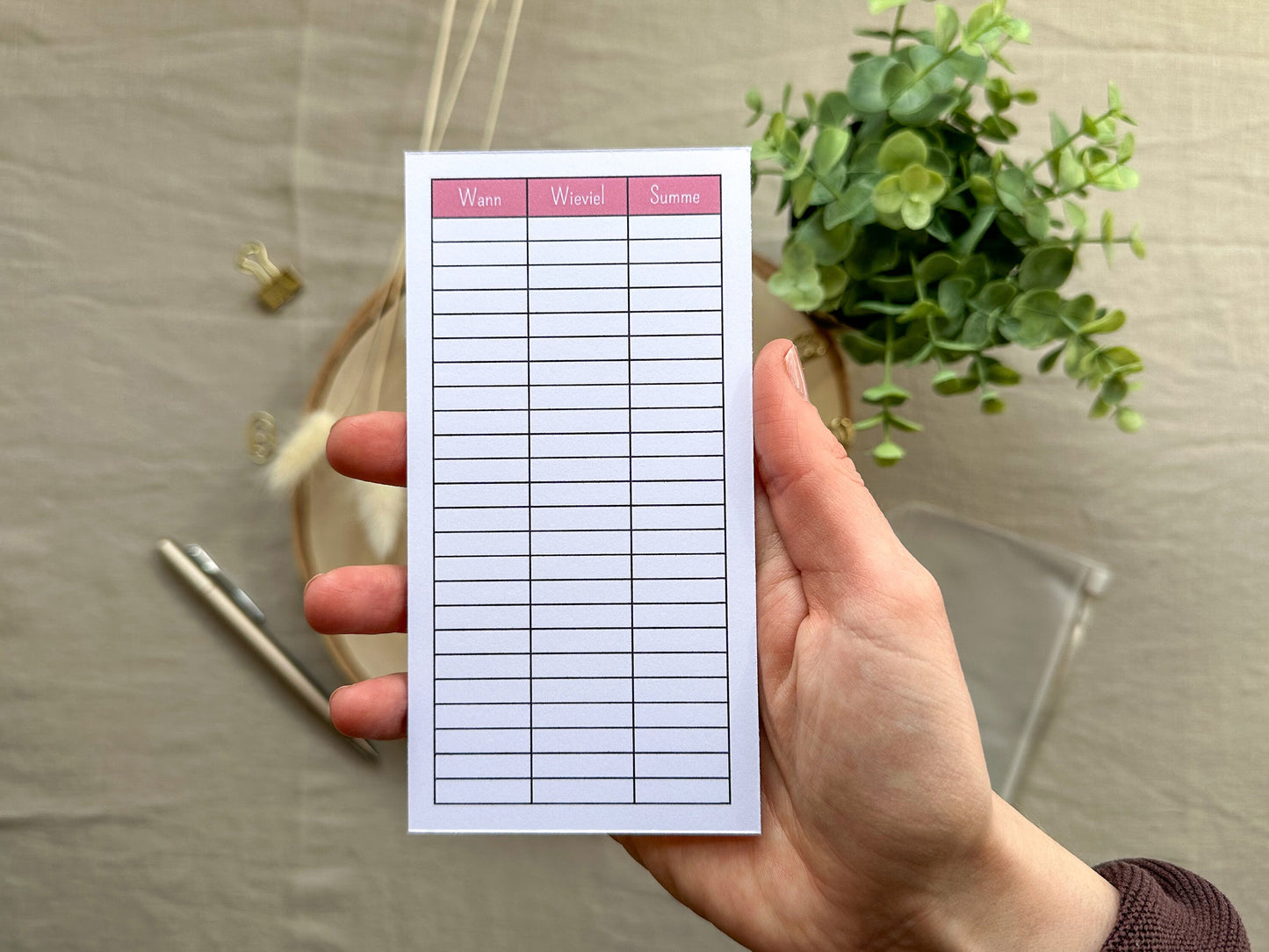 Urlaub In den Bergen A6 minimalistisch