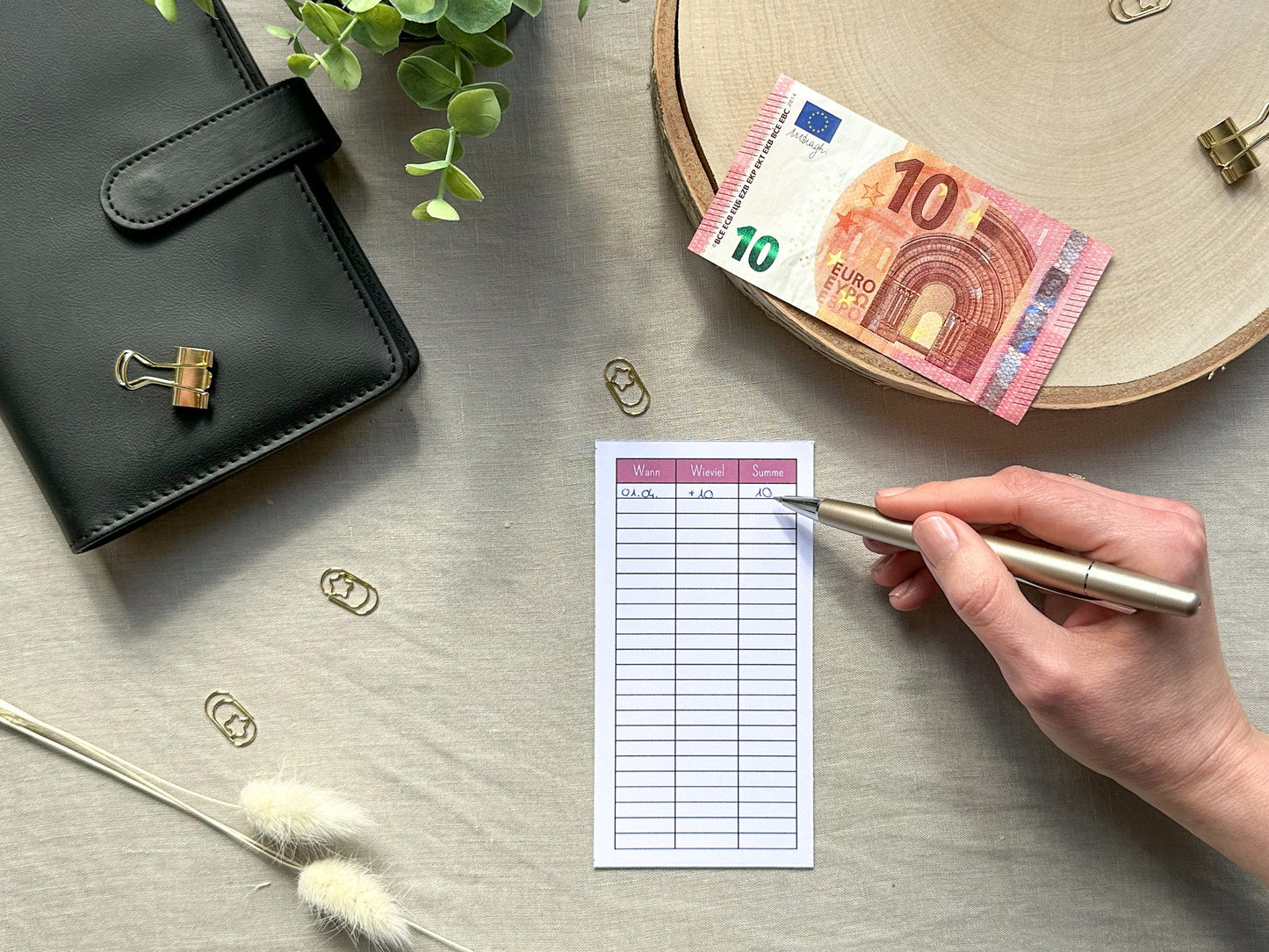 Geburtstag A6 minimalistisch