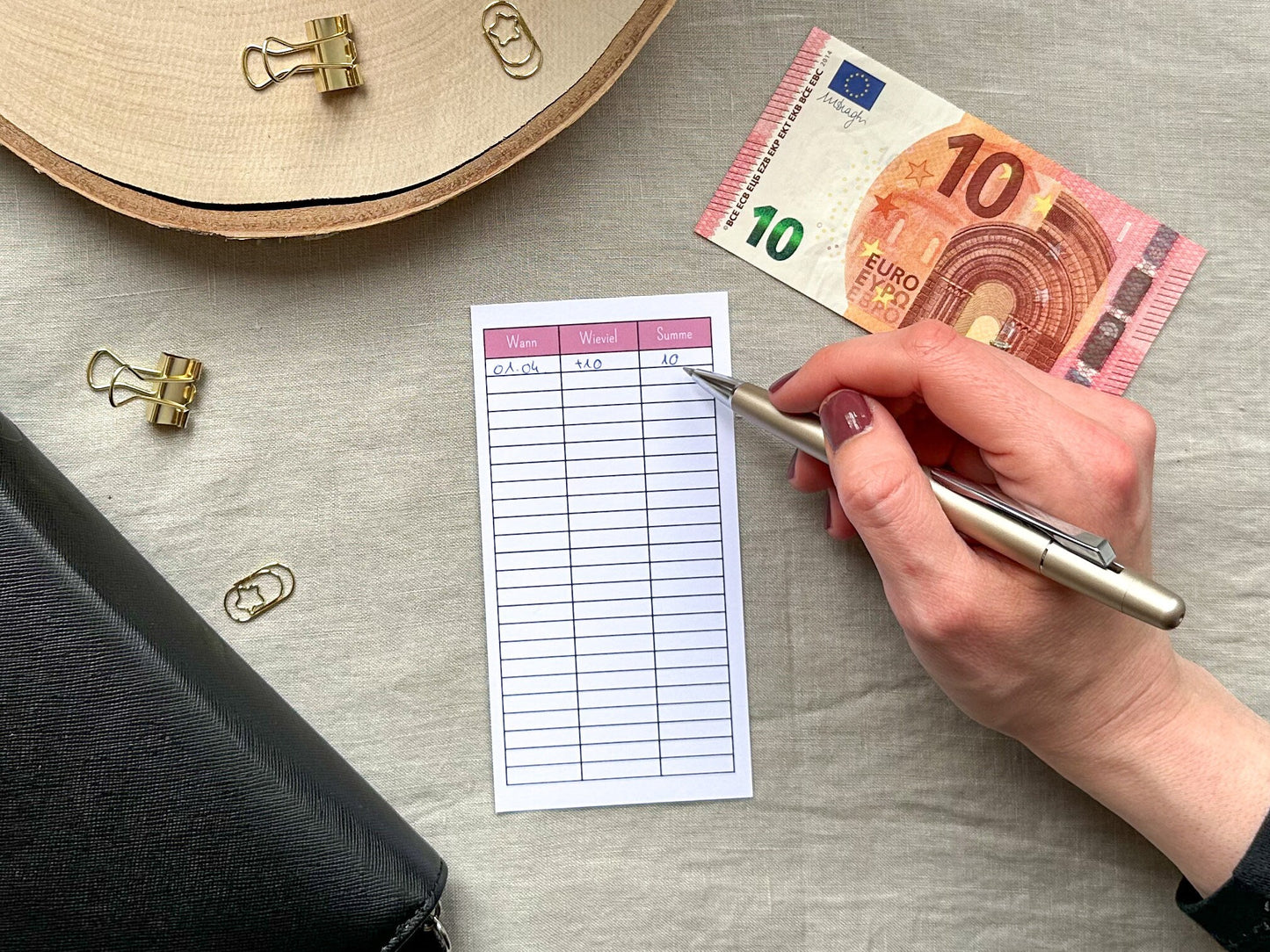 Silvester A6 minimalistisch