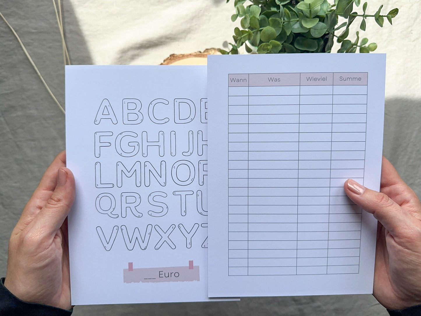 Sinking Fund Buch Einschulung A5 minimalistisch