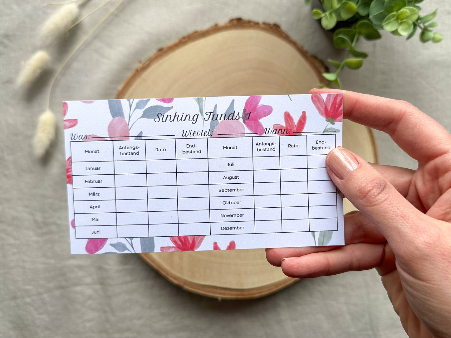 Sinking Funds 1 Spartopf A6 bunt