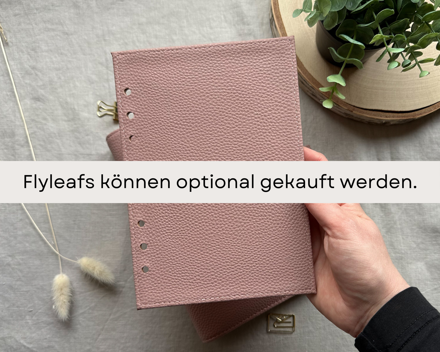 Budget Binder A5 in braun mit goldenen Ringen - Budgetbinder - Planer