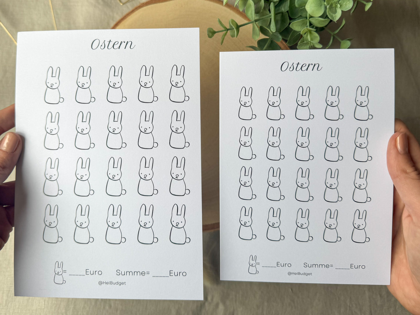 Oopsie Ostern A5 minimalistisch
