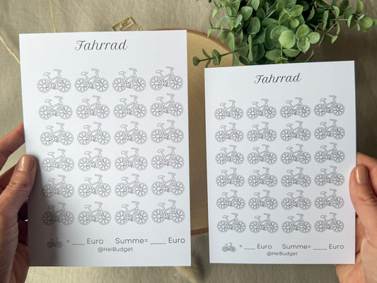 Fahrrad minimalistisch A5