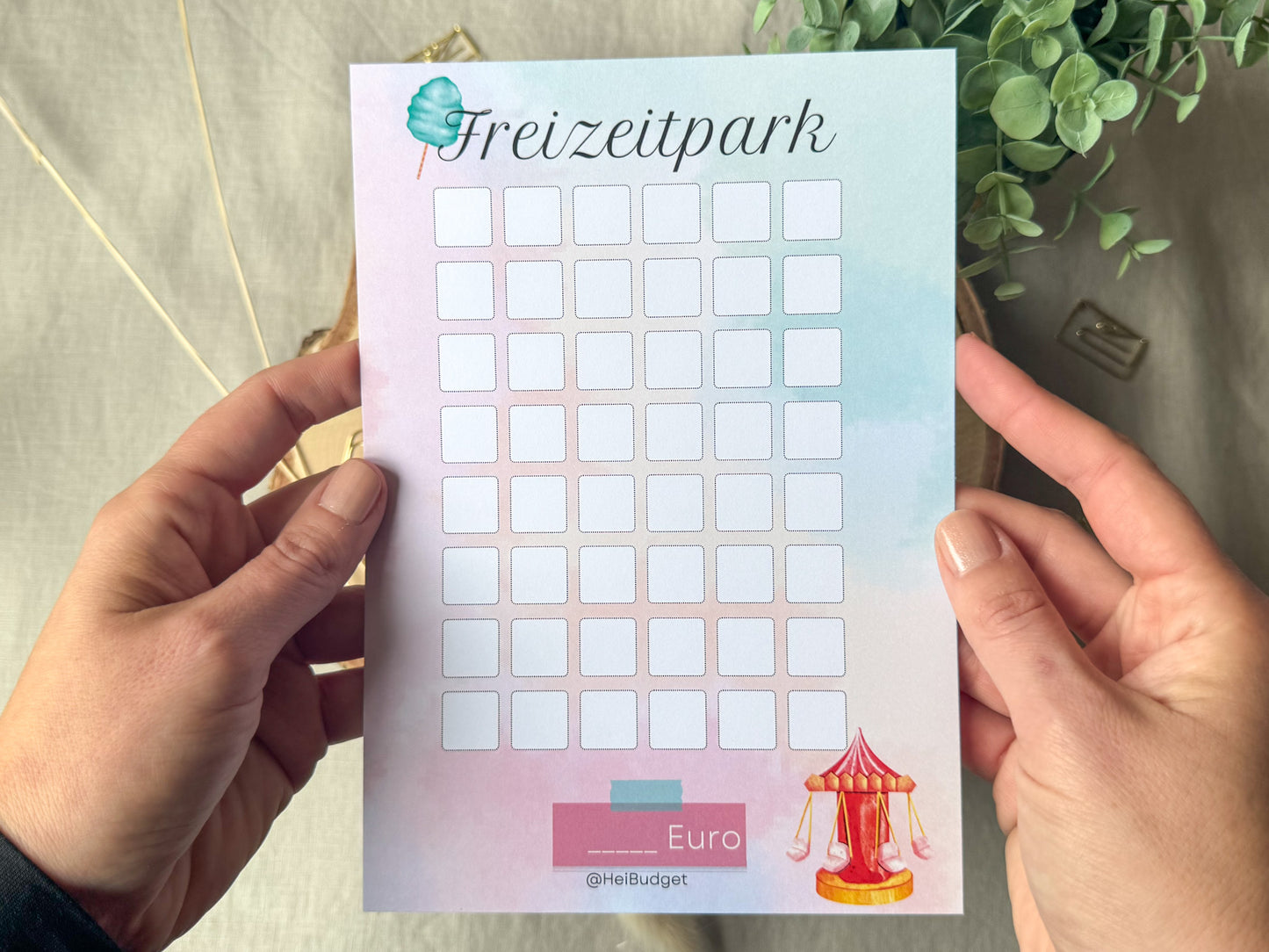 Freizeitpark A5 bunt