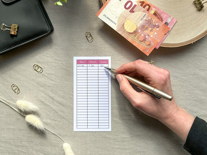 10 Euro Challenge A6 minimalistisch