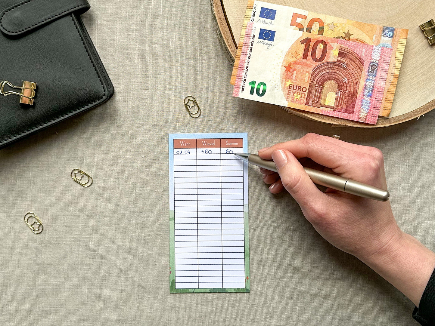 Urlaub in den Bergen 1.500 Euro A6 bunt
