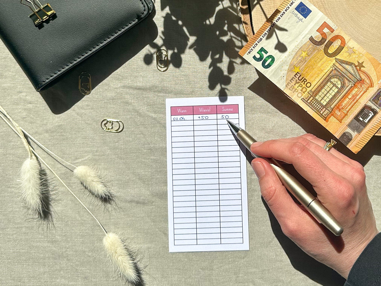 Urlaub Bauernhof A6 minimalistisch