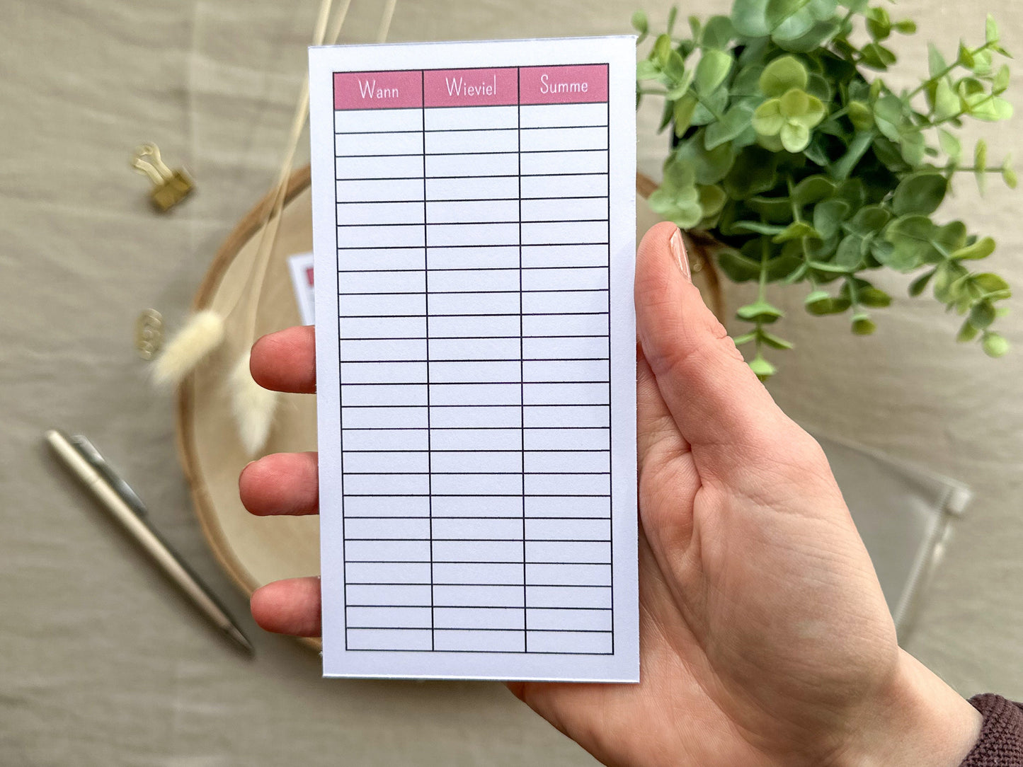 Einschulung A6 minimalistisch
