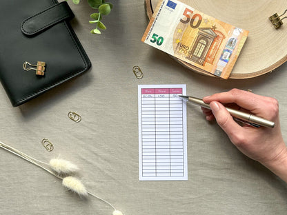 Einschulung A6 minimalistisch