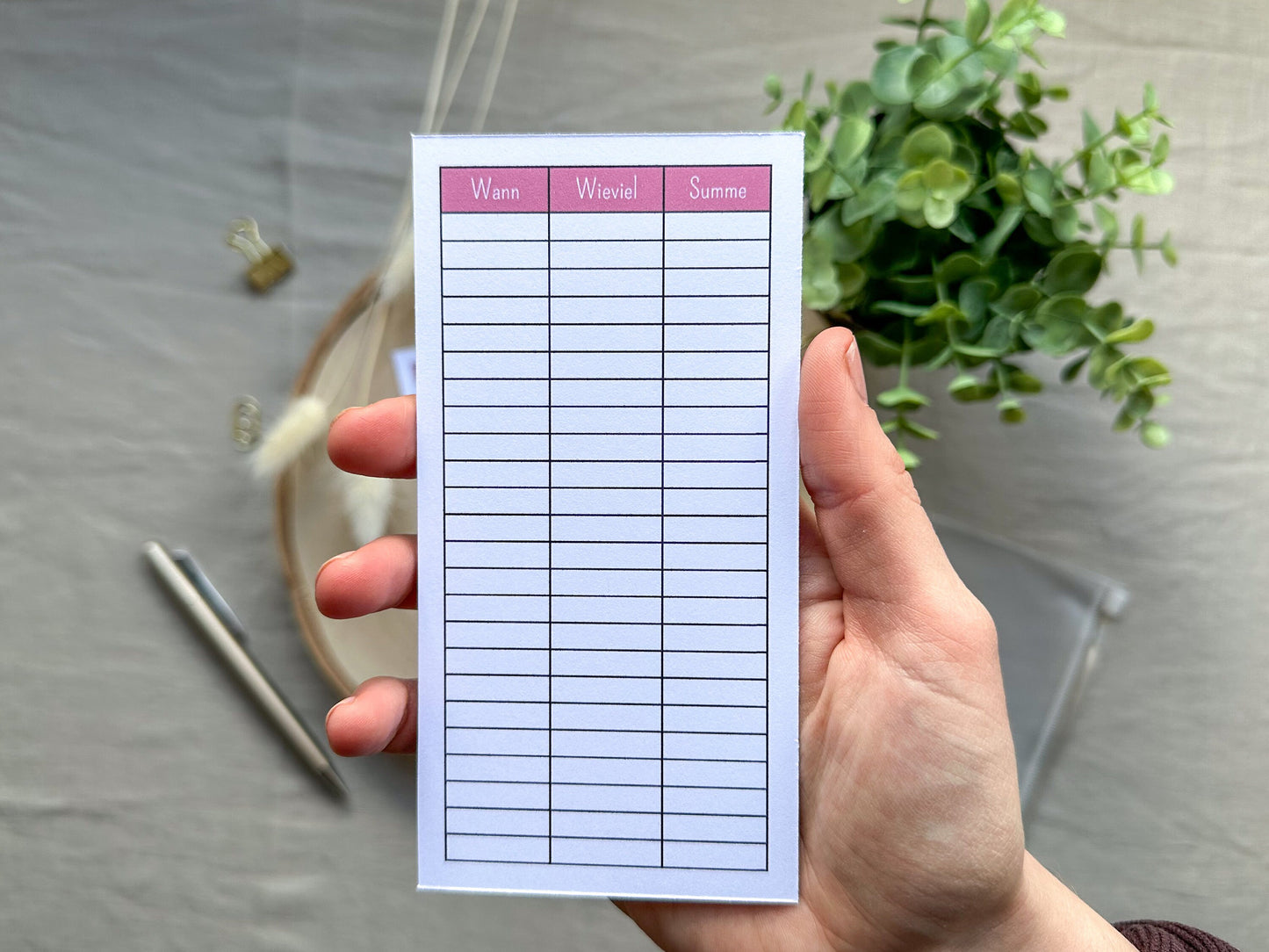 Urlaub Städtereise A6 minimalistisch