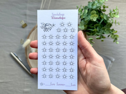Wünschefee A6 minimalistisch