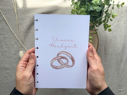 Budgetplanung Hochzeit A5