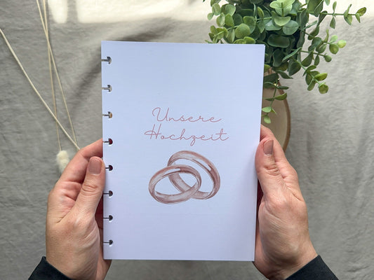 Budgetplanung Hochzeit A5