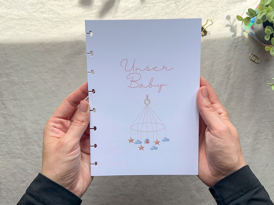 Sparchallenge Baby A5 minimalistisch