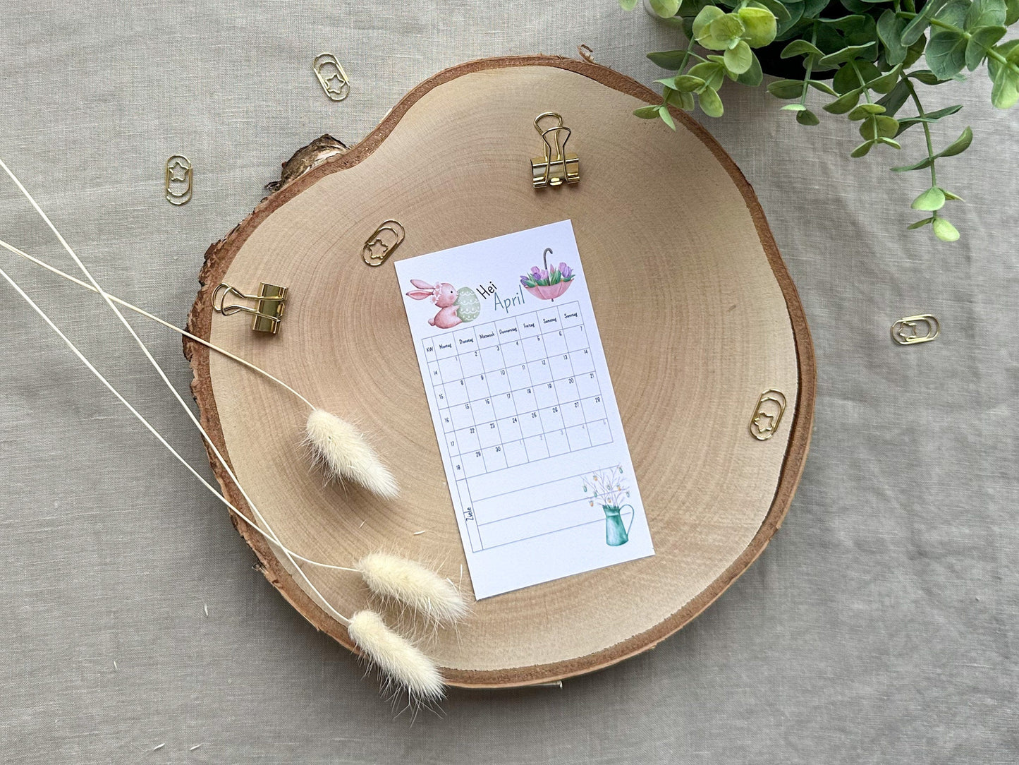 Monatskalender A6